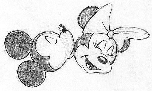 Mickey And Minnie à Dessin Minnie Facile