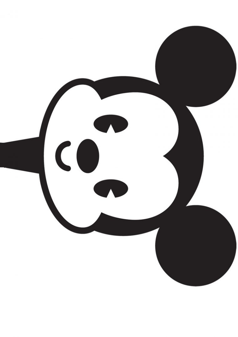 Mickey Pantin serapportantà Coloriage Tete Mickey