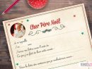 Modèle De Lettre Au Père Noël À Imprimer Pour Les Enfants pour Lettre Au Pere Noel 2020