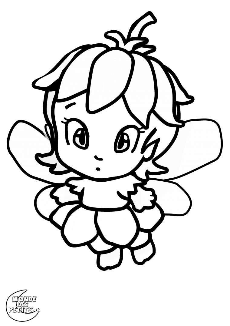 Monde Des Petits – Coloriages À Imprimer tout Dessin Fée Clochette A Imprimer Gratuit