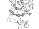 Monster High Frankie Stein Style Coloring Pages à Coloriage Styl? ? Imprimer