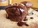 Muffin Ultra Moelleux Chocolat-Noisette - Toque De Choc serapportantà Muffin Noisette Nutella