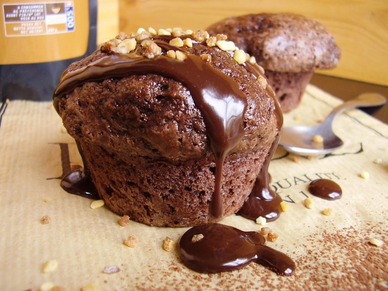 Muffin Ultra Moelleux Chocolat-Noisette – Toque De Choc serapportantà Muffin Noisette Nutella