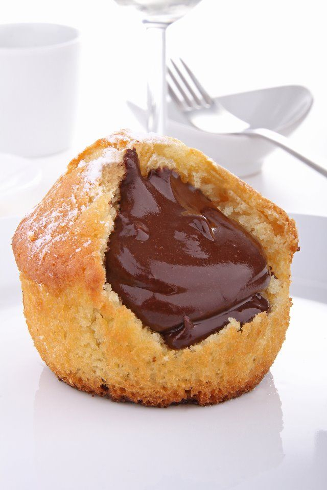 Muffins Cœur Nutella ---Ingrédients Pour 12 Personnes à Muffin Noisette Nutella