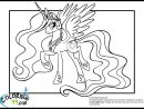 My Little Pony Princess Celestia Coloring Pages | Team Colors destiné My Little Pony A Imprimer
