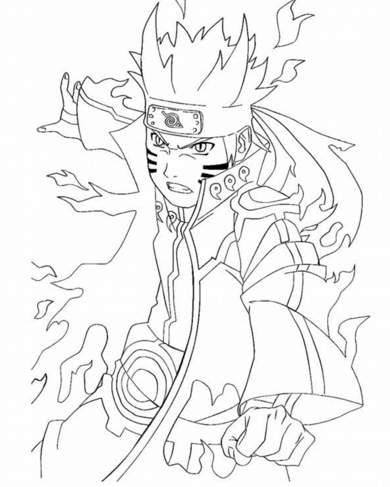 Naruto Coloring Pages Pdf – Coloring Home à Naruto Shippuden Coloring Pages