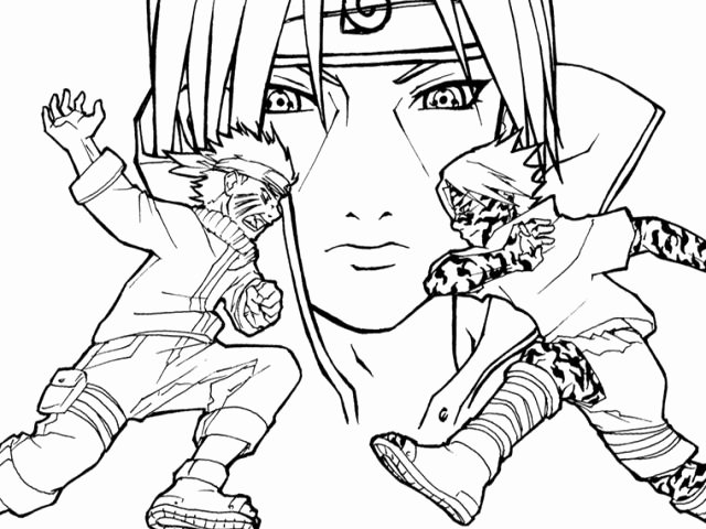 Naruto Image A Colorier Inspirant Dessin Difficile Le serapportantà Coloriage De Naruto