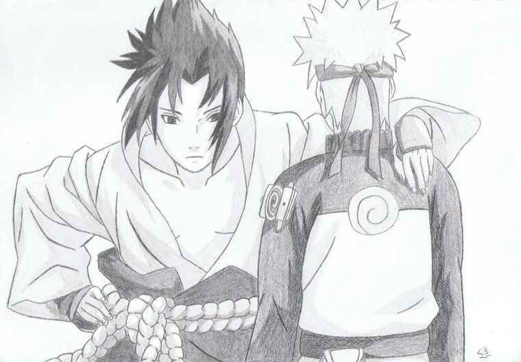 Naruto – The Way Of Naruto – Sasuke = De Debajie tout Dessin Naruto Shippuden
