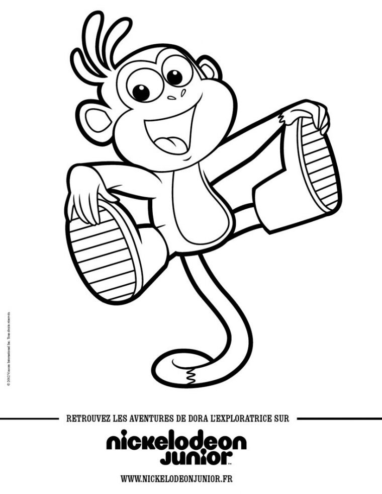 News And Entertainment: Dessin À Colorier (Jan 06 2013 12 serapportantà Dessin A Colorier Dora