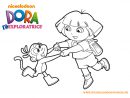 Nos Jeux De Coloriage Dora À Imprimer Gratuit - Page 9 Of 14 à Dessin A Colorier Dora