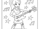 Nos Jeux De Coloriage Guitariste À Imprimer Gratuit - Page concernant Coloriage Chanteuse