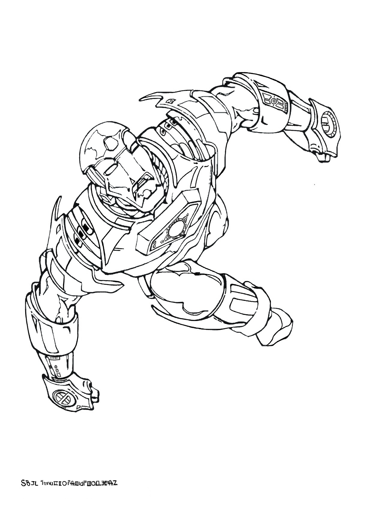 Nos Jeux De Coloriage Iron Man À Imprimer Gratuit - Page 2 avec Dessin A Colorier Gratuit Iron Man