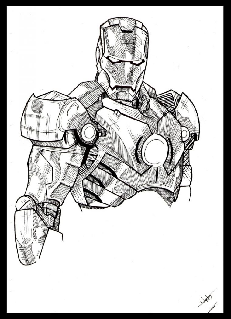 Nos Jeux De Coloriage Iron Man À Imprimer Gratuit – Page 6 destiné Dessin A Colorier Gratuit Iron Man