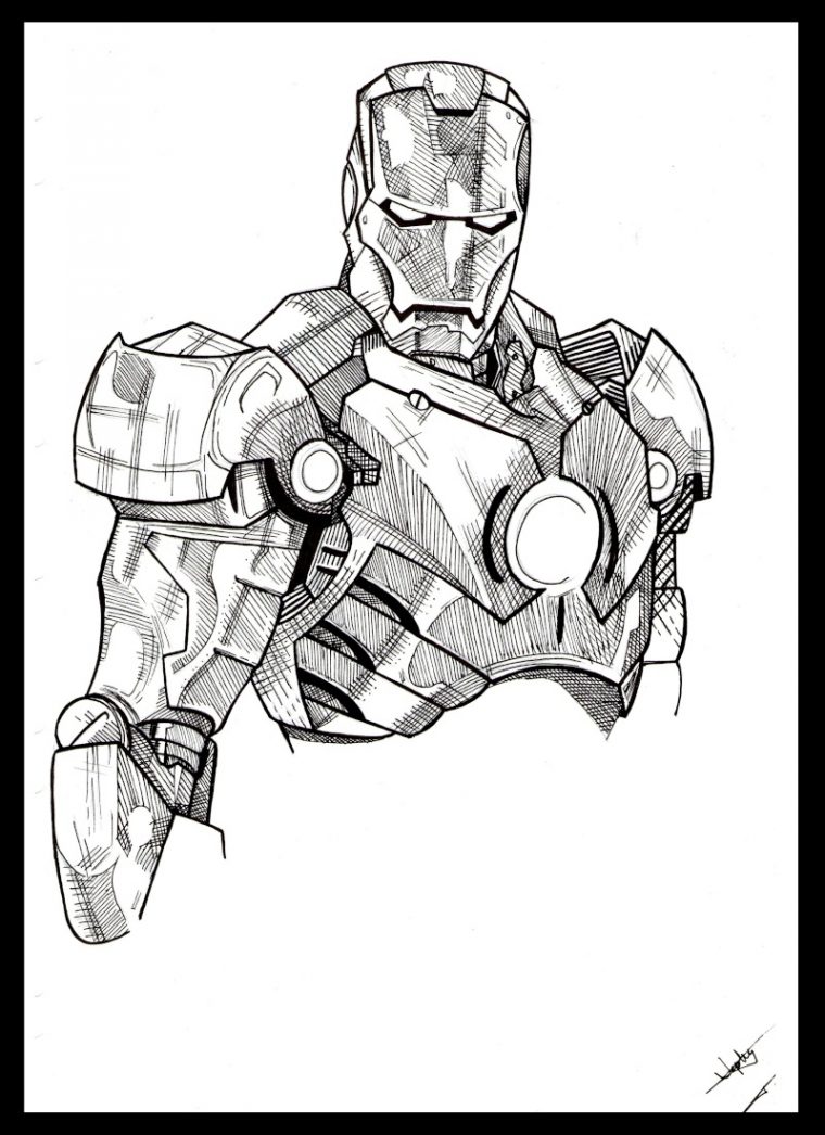Nos Jeux De Coloriage Iron Man À Imprimer Gratuit – Page 6 destiné Dessin A Colorier Gratuit Iron Man