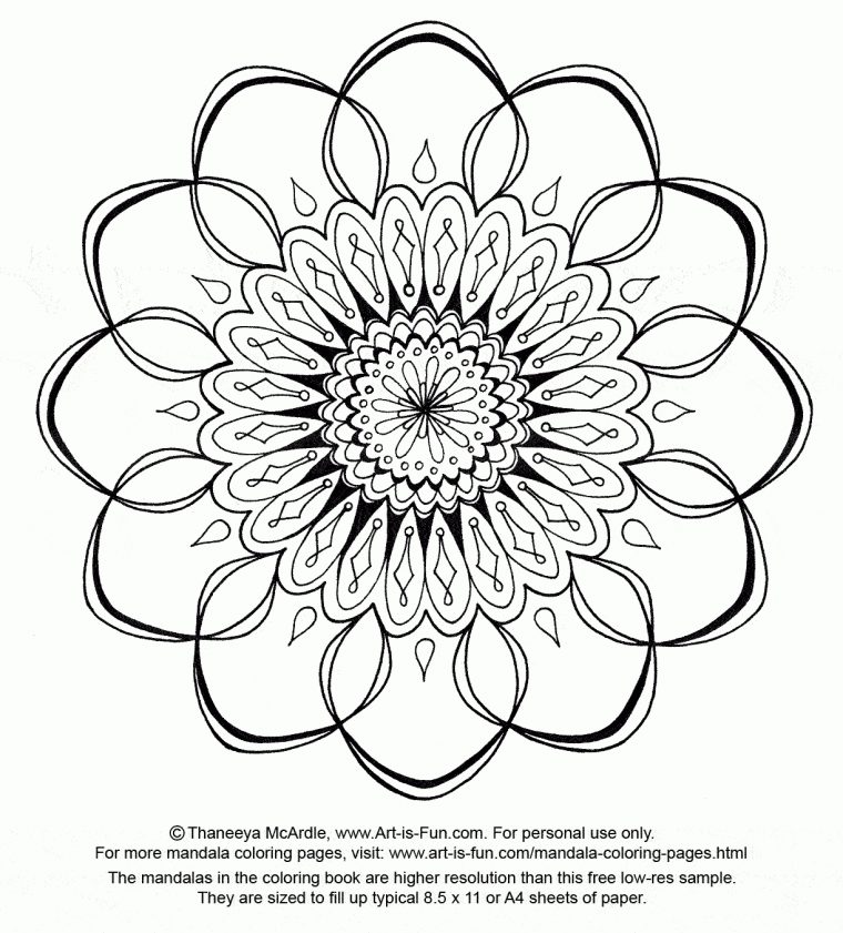 Nos Jeux De Coloriage Mandala À Imprimer Gratuit – Page 6 Of 9 tout Jeux De Coloriage Mandala