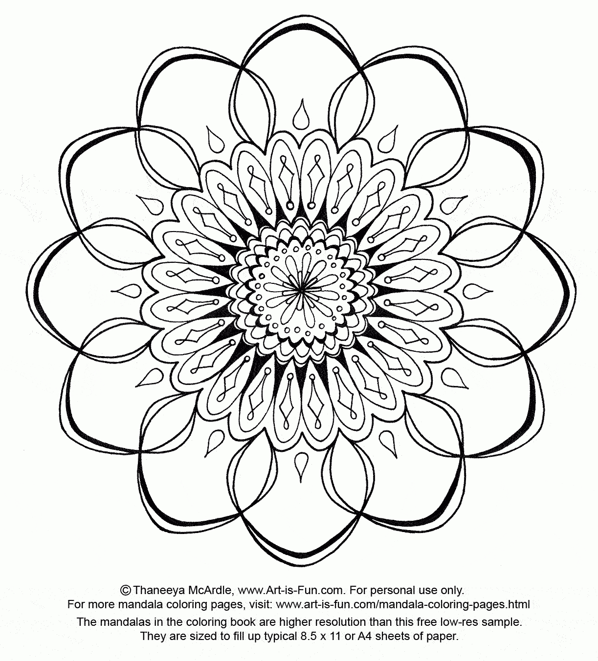 Nos Jeux De Coloriage Mandala À Imprimer Gratuit - Page 6 Of 9 tout Jeux De Coloriage Mandala