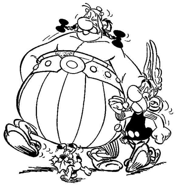 Nos Jeux De Coloriage Obelix À Imprimer Gratuit – Page 3 Of 4 serapportantà Coloriage Asterix Et Obelix A Imprimer Gratuit