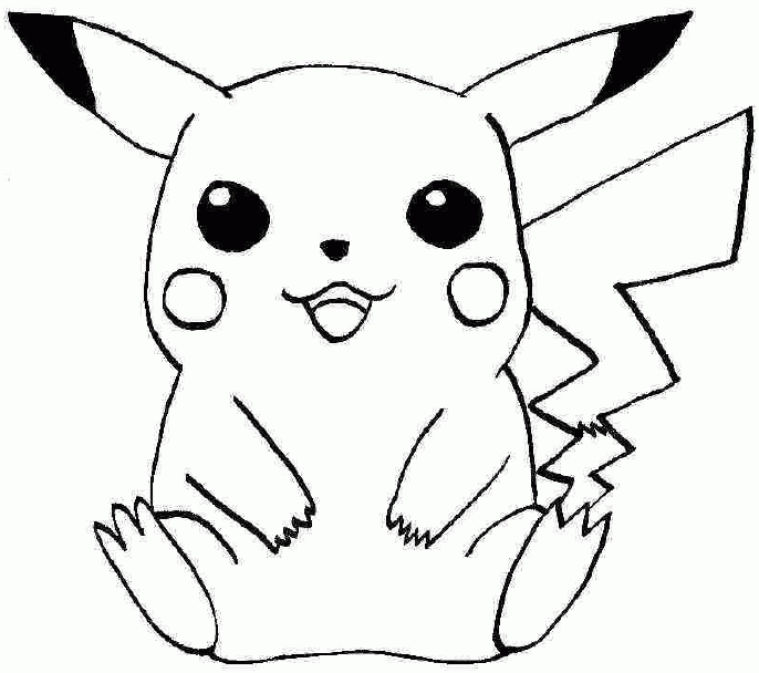 Nos Jeux De Coloriage Pikachu À Imprimer Gratuit – Page 7 Of 8 serapportantà Coloriage A Imprimer Pokemon Pikachu