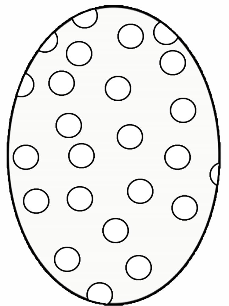 Oeuf De Pâques À Colorier : 30 Dessins À Imprimer serapportantà Oeufs De Paques À Colorier