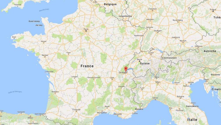 Ou Se Trouve Geneve Sur La Carte De France | My Blog à Une Carte De France