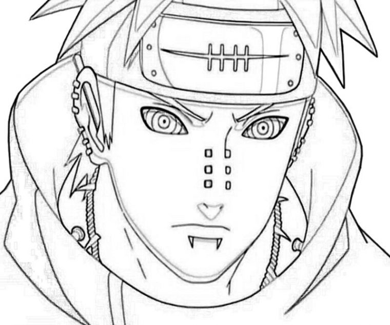 Pain Drawing Naruto At Getdrawings | Free Download tout Naruto Shipp?Den Coloriage