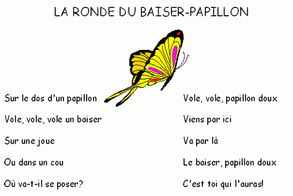 Papilloncomptine1-Coul.gif (595×397) | Comptines, Comptine encequiconcerne Comptine Papillon