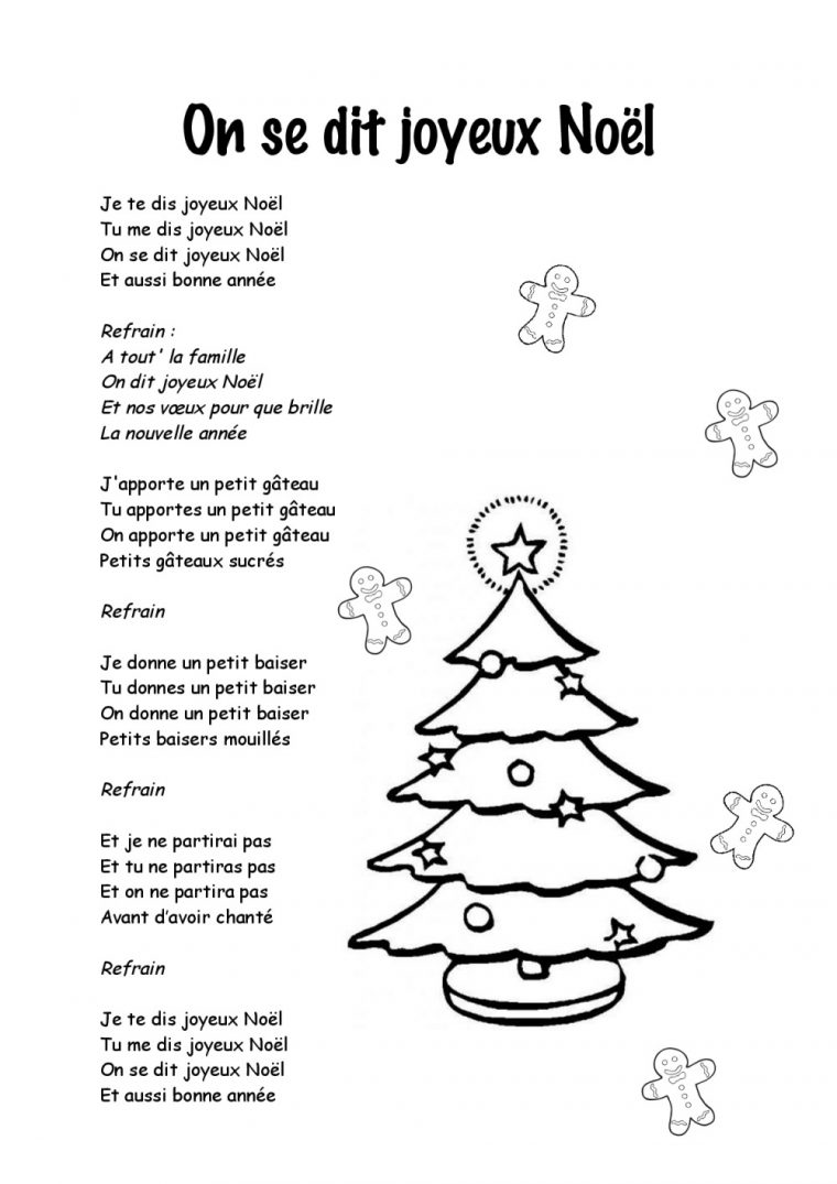 Paroles Chansons De Noël | Bdrp tout Chansons Du Pere Noel