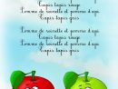 Paroles_Pomme De Reinette Et Pomme D'Api … | Comptines à Les Chanson De Bebe