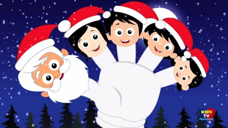 Père Noël Doigt Famille | Noël Chansons Pour Enfants serapportantà Chansons Du Pere Noel
