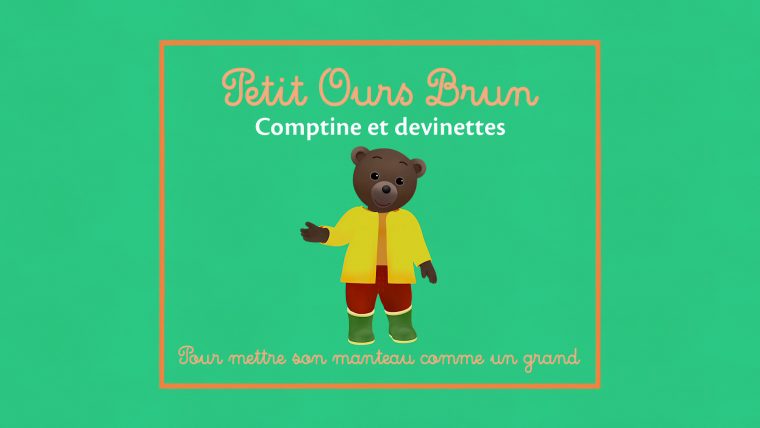 Petit Ours Brun – Comptine Pour Apprendre À Mettre Son avec Petit Ours Brun Va À La Piscine