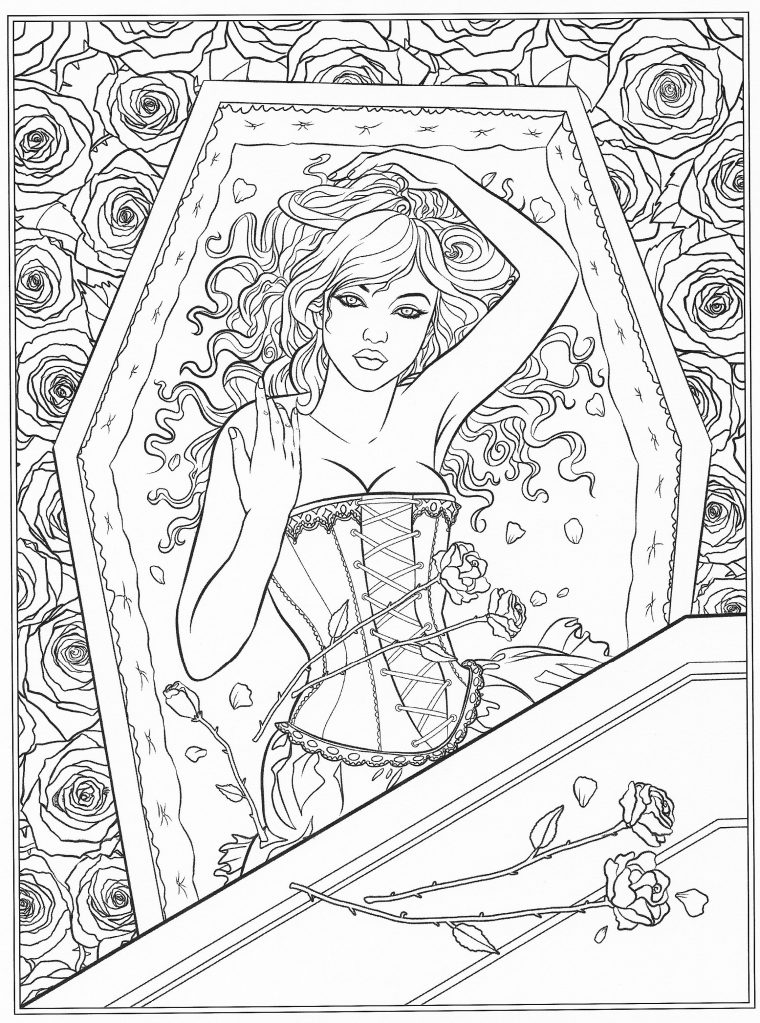Pin By Coloring Pages For Adults On Coloring Pages | Fairy à Book Coloriage