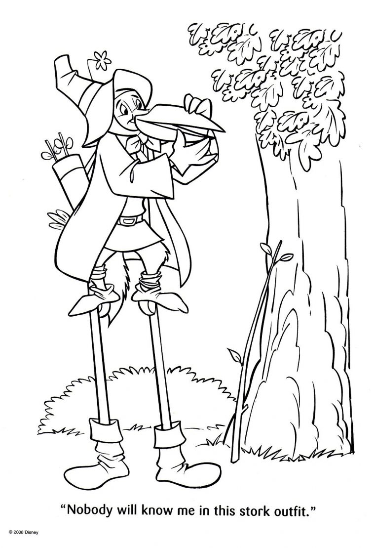 Pin By Marjolaine Grange On Coloriage Robin Des Bois encequiconcerne Coloriage Robin Des Bois Disney