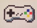 Pixel Art Console De Jeu | Pixel Art, Console De Jeu, Pixel avec Jeux De Coloriage Pixel