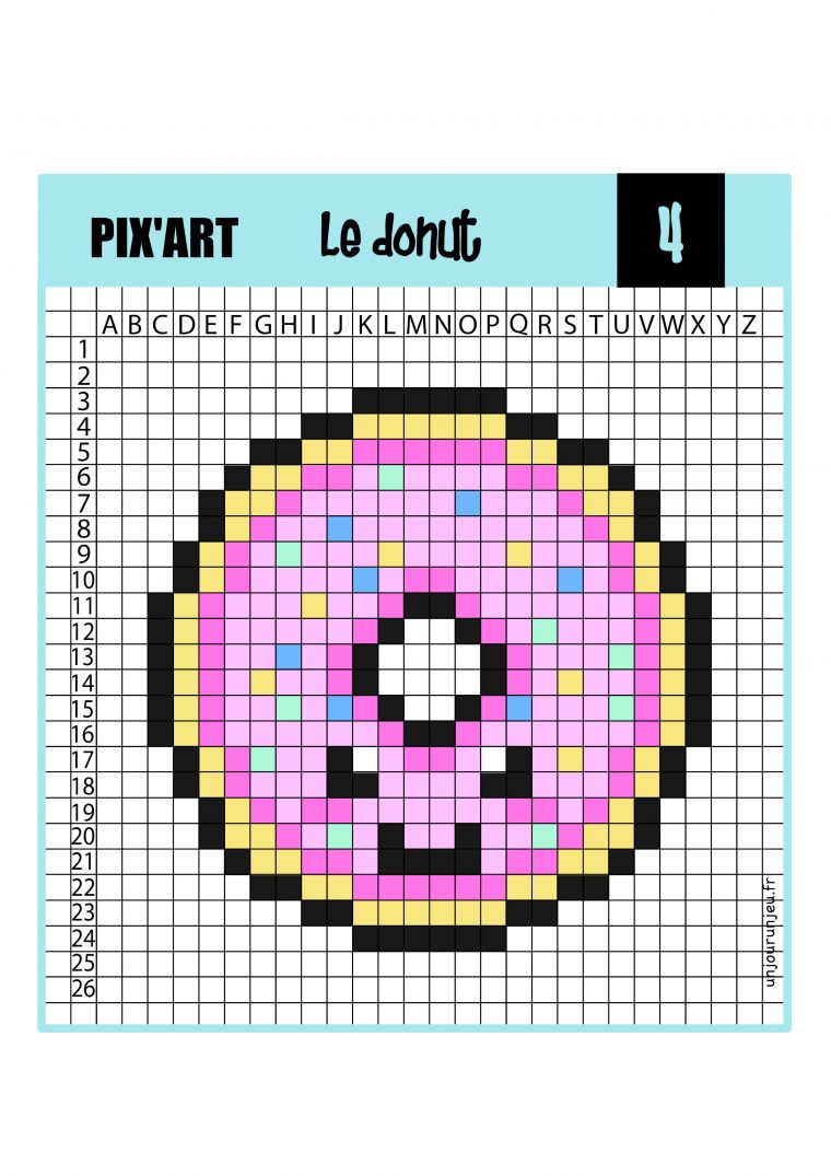 Pixel Art Kawaii : 12 Modèles Trop Mignons À Télécharger avec Modele Pixel Art A Imprimer