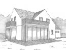 Plan Maison Contemporaine 140 M² - Ooreka concernant Dessin De Maison Moderne