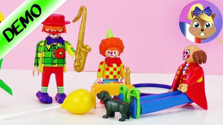 Playmobil – La Famille Clown S'Agrandit | Il Y Aura tout Jeux De Clown Tueur Gratuit