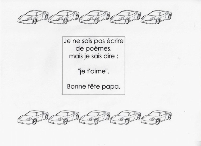 Poème Papa destiné Poeme Pour Papa