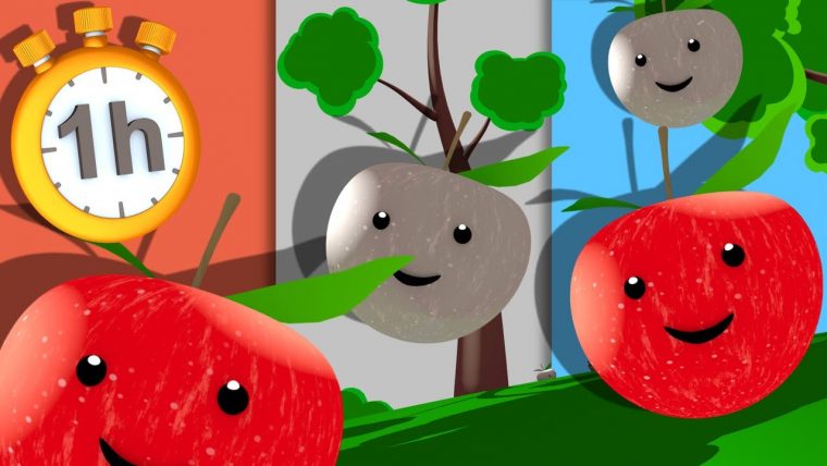 Pomme De Reinette Et D Api 25 Min Comptines Chansons concernant Pomme D Api Chanson