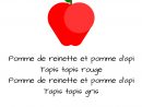 Pomme De Reinette Et Pomme D'Api | Colore Mes Jours serapportantà Pomme De Renette
