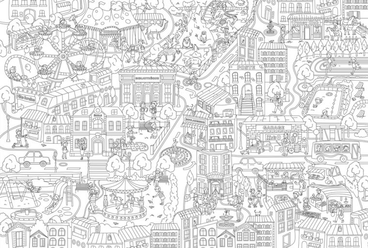 Portfolio-Poster-Grand | Bulle De Citron – Magali Bolla destiné Coloriage Poster Portfolio-Poster-Grand | Bulle De Citron – Magali Bolla destiné Coloriage Poster