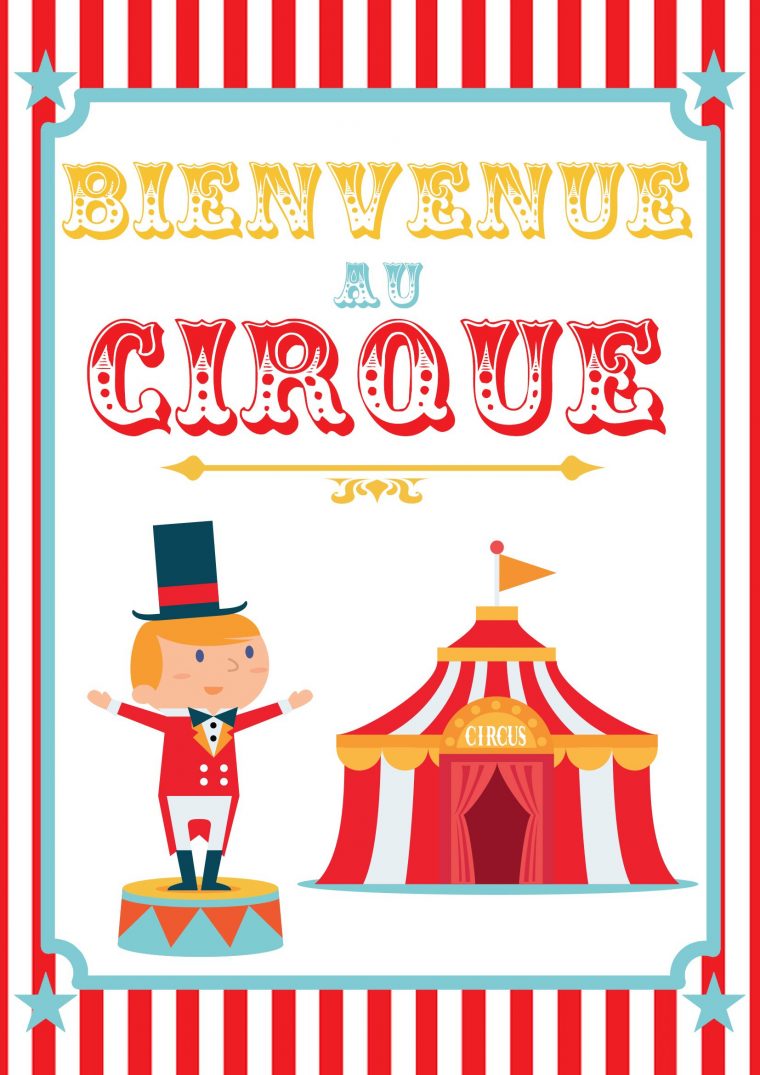 Poster Cirque À Imprimer | Anniversaire De Cirque, Deco serapportantà Jeux De Clown Tueur Gratuit