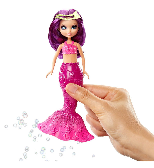 Poupée Barbie Dreamtopia : Petite Sirène À Bulles avec Barbie Sirene A La Plage