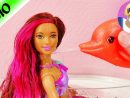 Poupée Barbie Sirène &amp; Dauphin Dans La Piscine encequiconcerne Jeux De Sirène H2O