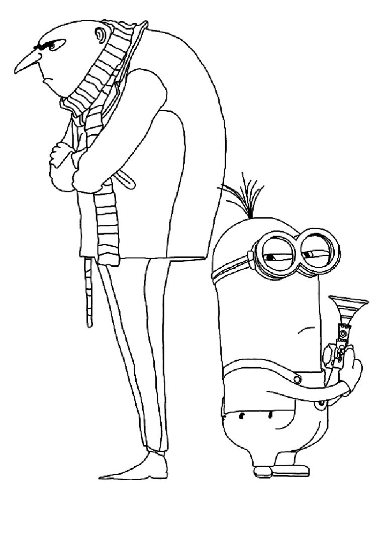 Pour Imprimer Ce Coloriage Gratuit «Coloriage-Moi-Moche tout Coloriage A Imprimer Minion Gratuit
