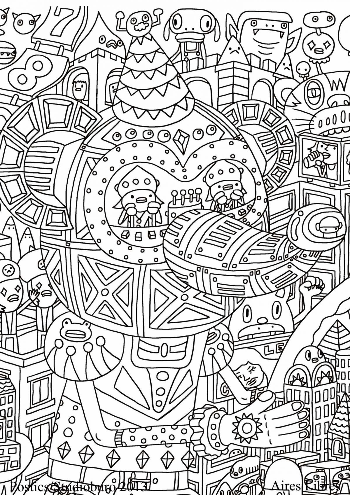 Pour Imprimer Ce Coloriage Gratuit «Coloriage-Pour-Adultes à Coloriage