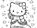 Princess Hello Kitty Image To Color encequiconcerne Dessin Hello Kitty À Imprimer