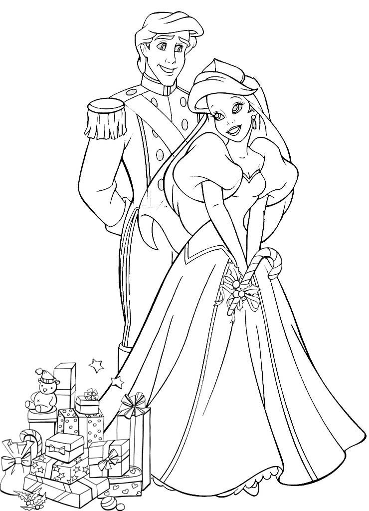 Princesse Ariel Disney – Az Coloriage | Coloriage intérieur Coloriage De Princesses Disney A Imprimer