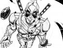Printable Coloring Pages - Deadpool (Superheroes à Coloriage Super Hero