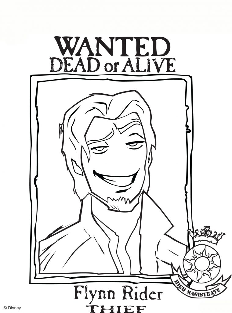 Raiponce Disney 6 – Coloriage Raiponce – Coloriages Pour encequiconcerne Coloriage À Imprimer De Raiponce