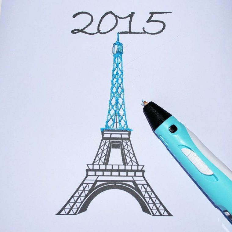 Réalisez Une Tour Eiffel En 3D ! – Marie Claire pour Dessiner La Tour Eiffel